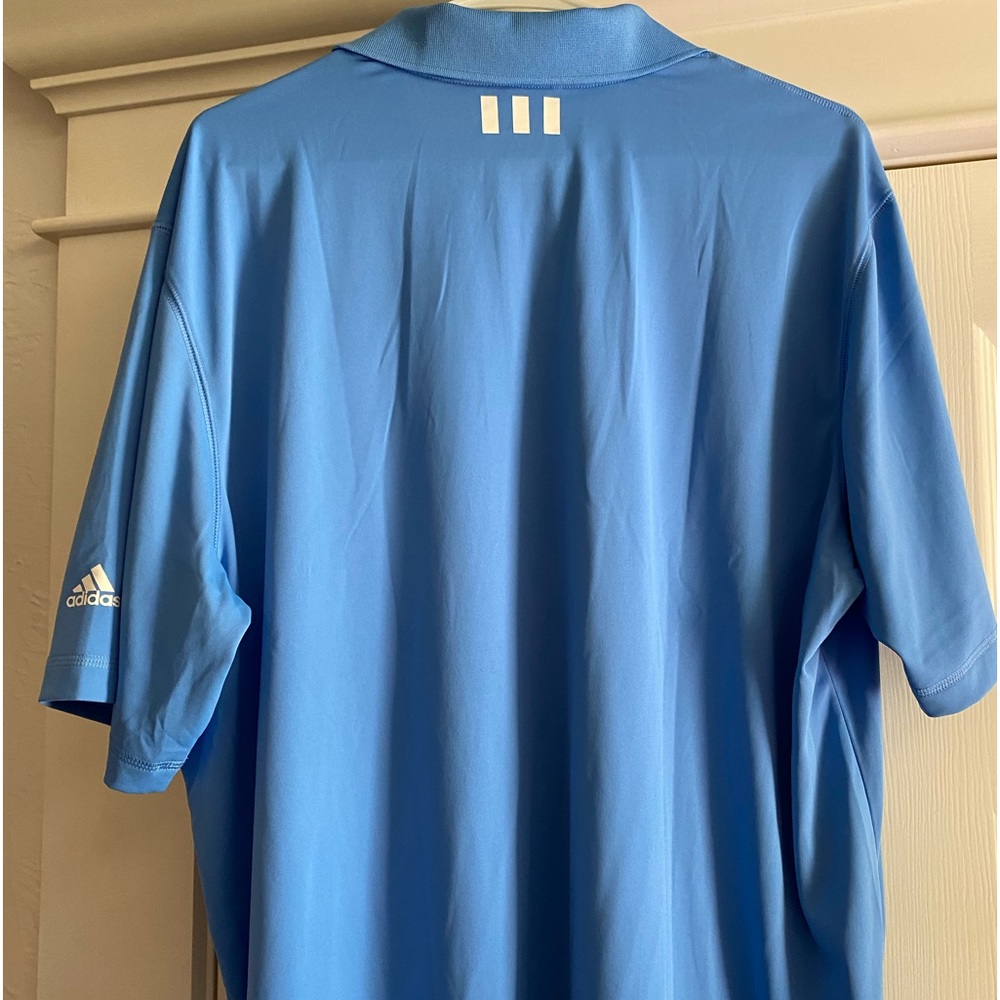 Men’s Adidas golf polo/shirt~Size XL~ Blue~ NWT